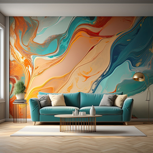 Jak połączyć farbę z tapetą? Inspiracje i wskaz&oacute;wki krok po kroku